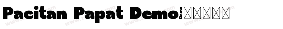 Pacitan Papat Demo字体转换
